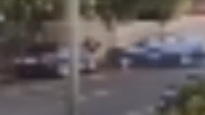 Footage of the moment mum of two Vaey Montanna-Freya Varmora allegedly used her car to try and run a man down on Goldsmith Street in Mackay.