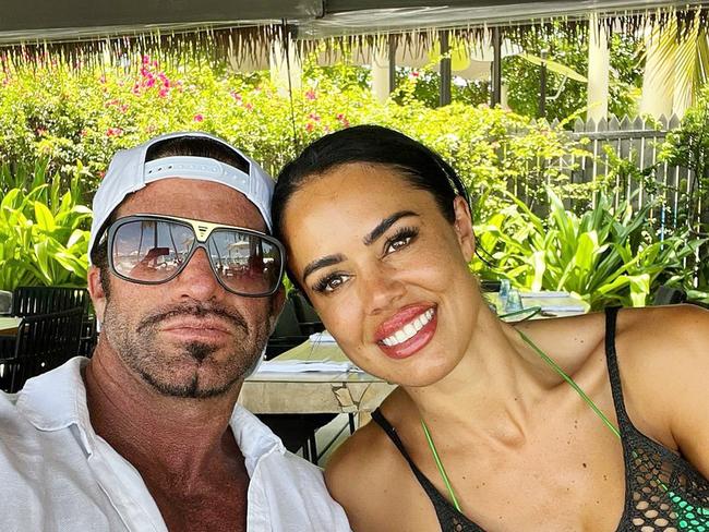 Flamboyant Gold Coast tobacco tycoon Travers “The Candyman” Beynon has shed his playboy persona and gone dark on social media as he prepares to welcome a new baby with wife Taesha Beynon. Photo: Instagram.