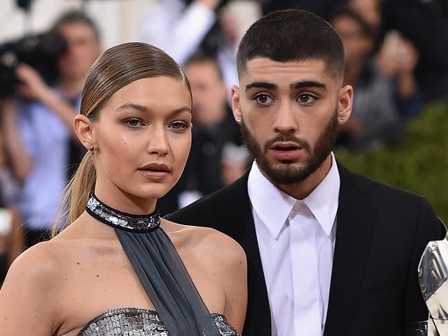 FILE - SEPTEMBER 23: Model Gigi Hadid and musician Zayn Malik have welcomed their first child, a baby girl. Malik shared the news on Twitter. NEW YORK, NY - MAY 02:  Gigi Hadid and Zayn Malik attend the 'Manus x Machina: Fashion In An Age Of Technology' Costume Institute Gala at Metropolitan Museum of Art on May 2, 2016 in New York City.  (Photo by Dimitrios Kambouris/Getty Images)