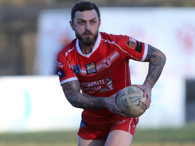 Nathan Gardner was in fine form for East Campbelltown against City. Picture: Steve Montgomery