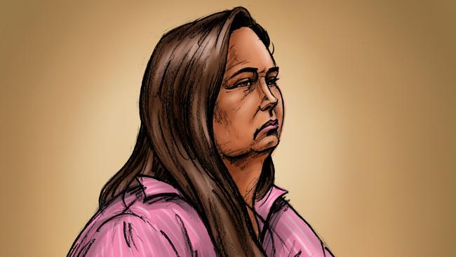 Erin Patterson is standing trial at the Supreme Court in Morwell. Picture: Paul Tyquin
