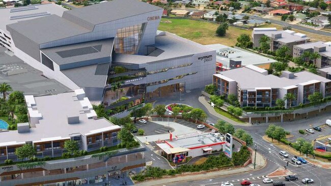 Wynnum Plaza redevelopment artist impression.