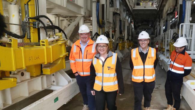 Picture: Victorian Premier Jacinta Allan and Minister for Transport Infrastructure Danny Pearson to make an announcement on the North East Link project in Greensborough. Picture: David Crosling/NewsWire