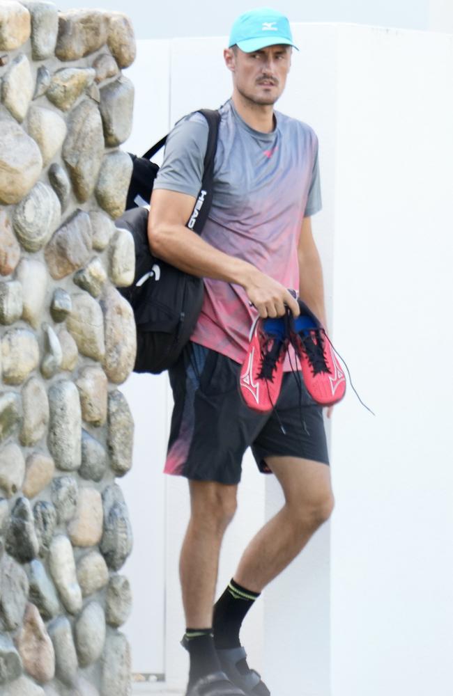 Tennis player Bernard Tomic photographed at his home on the Gold Coast, Queensland. Photo: Nathan Richter/Backgrid