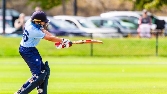 Sophie Parsons was impressive with the bat. Picture: Linda Higginson