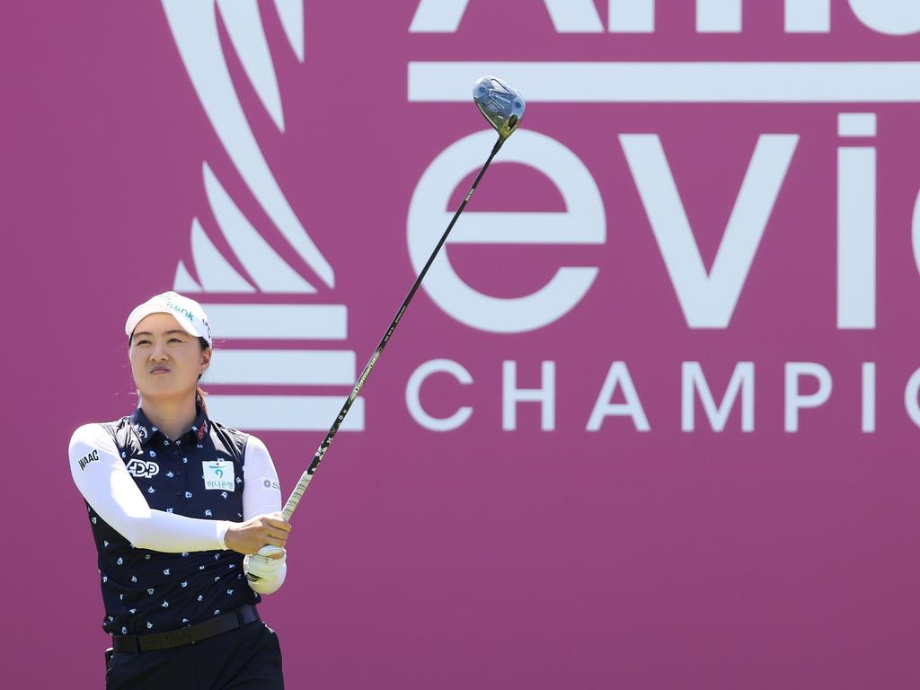 Minjee Lee isn’t hitting the panic button. Picture: Matthew Lewis/Getty Images