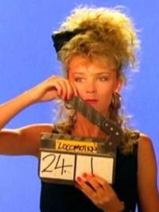 An image from Kylie Minogue’s<i> Locomotion </i>video.