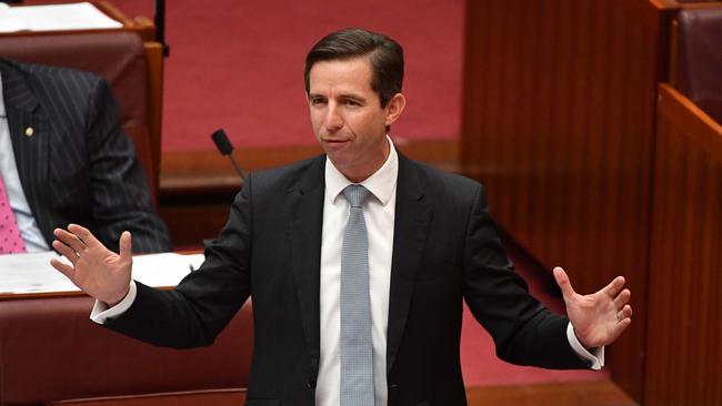 Minister for Education Simon Birmingham. Picture: AAP Image/Mick Tsikas