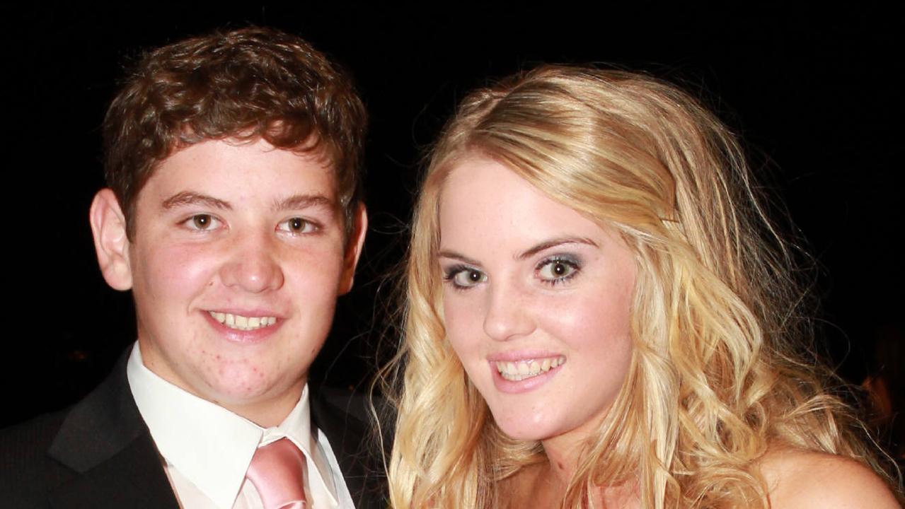 The Southport School ,school formal held at The Arts Centre Gold Coast .From L-R Wilson Mckenzie and Lauren Brennan .