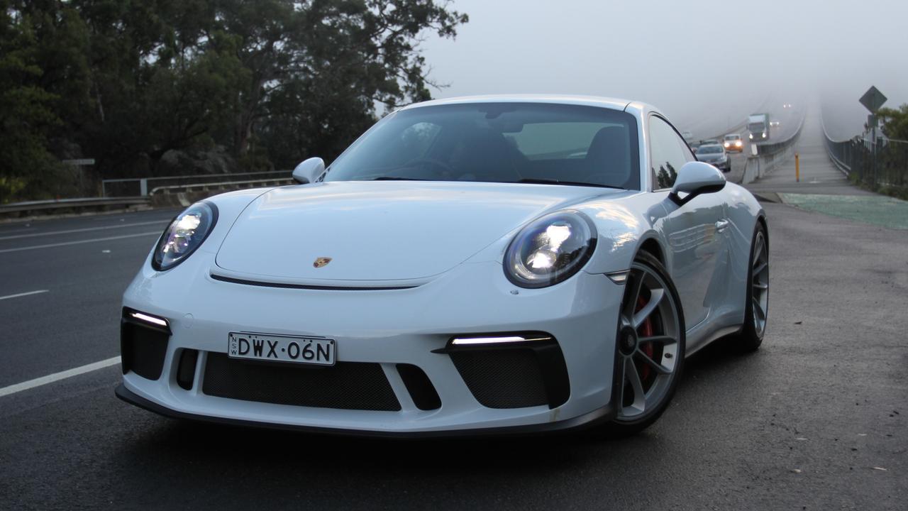 Big spinner: The 911 GT3 Touring ditches the turbo.