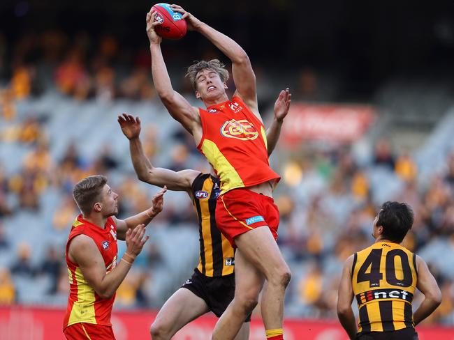 Gold Coast Suns' Tom Lynch is one of the league’s best tall forwards. Picture: Michael Klein