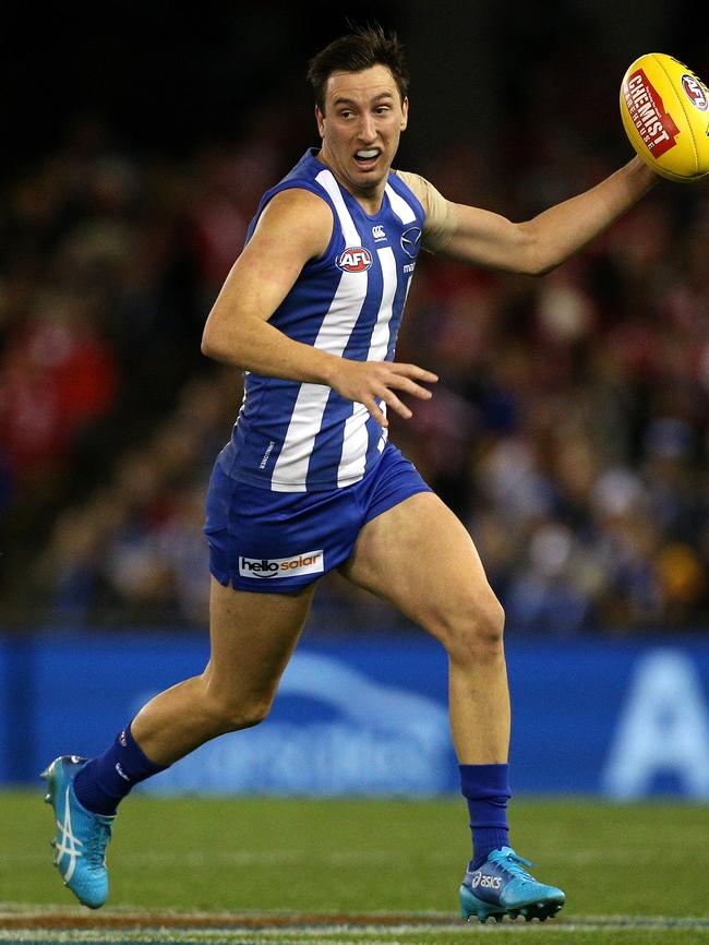 Former North Melbourne player Sam Wright is playing for Shepparton this year. Picture: AAP Image/Hamish Blair