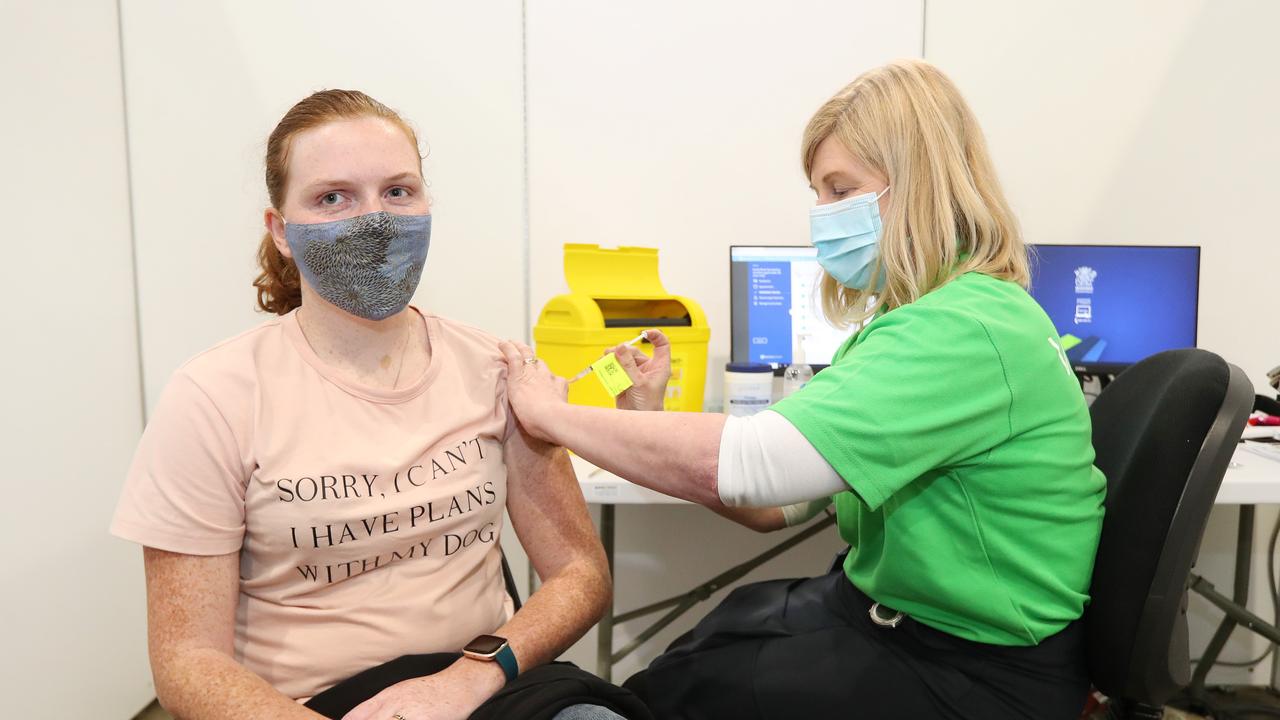 Inside day-one of Brisbane’s mass Covid-19 vaccination centre | The ...