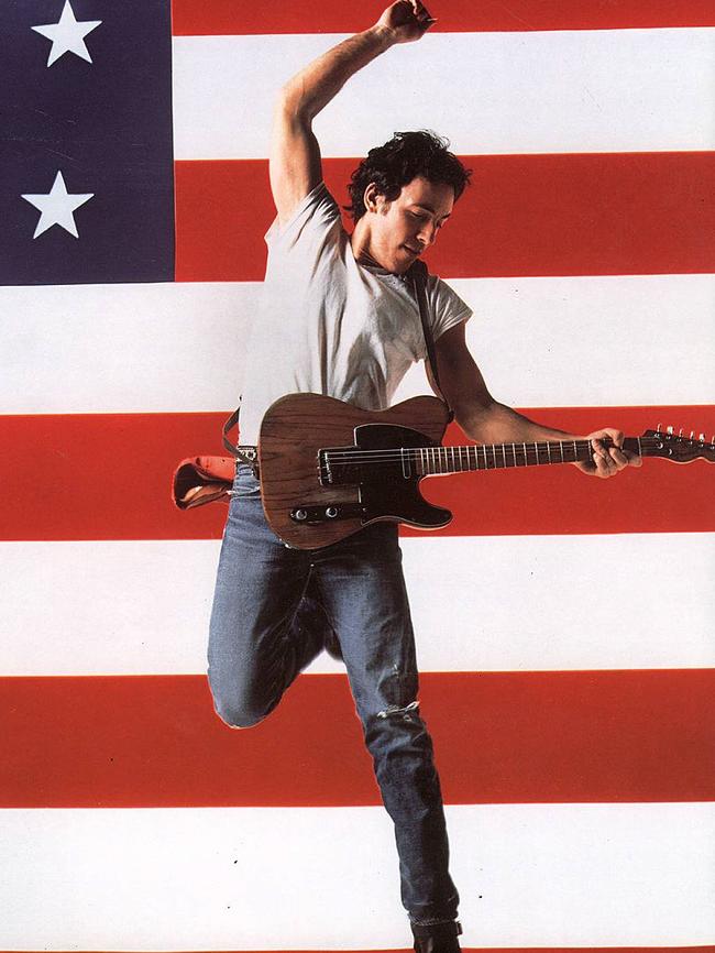 Bruce Springsteen in 1984 — his Born in the USA period.