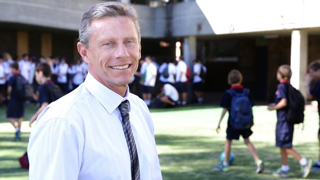 Balgowlah Boys Campus’ principal Paul Sheather has seen his school achieve great academic results.