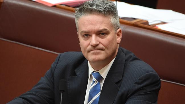 Finance Minister Mathias Cormann. Pic: AAP