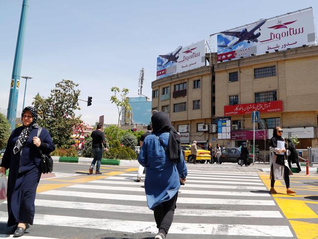 Downtown Tehran is beckoning Australian business. Picture: AFP / Atta Kenare