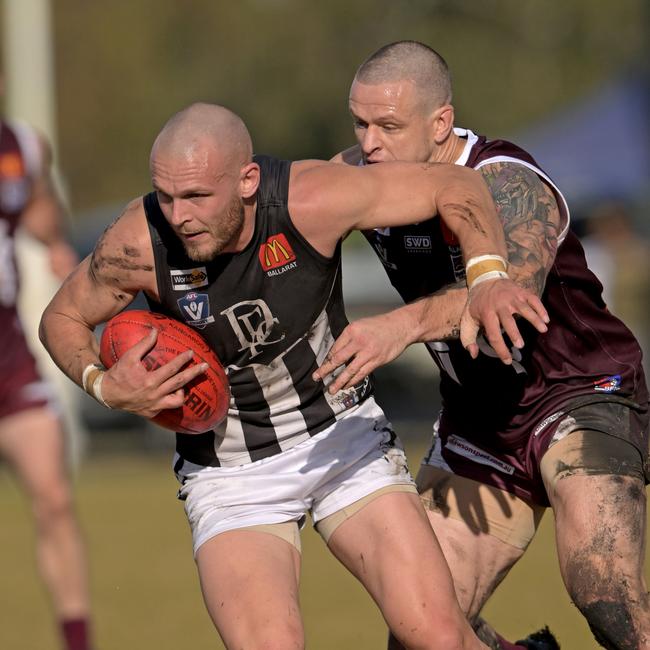 Former Fremantle player Brett Bewley won back-to-back Henderson Medals. Picture: Andy Brownbill