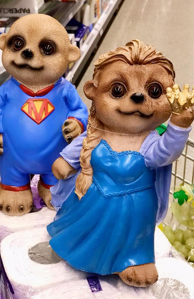 Woolworths have already sold more than 60,000 meerkat statues. Picture: Facebook