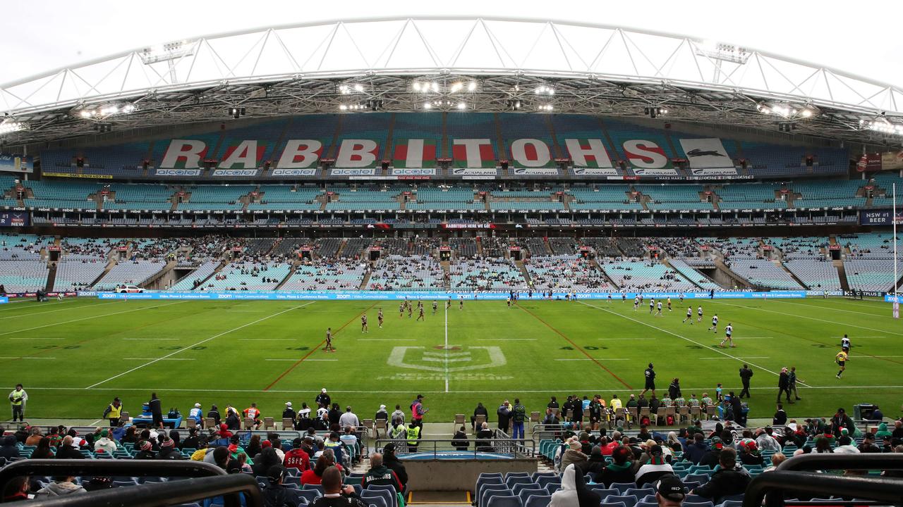NRL crowds are a weekly proposition due to the Victorian coronavirus outbreak.