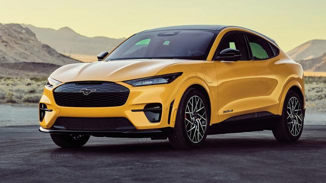 Ford has slashed the price of its Mustang Mach-E electric car. Picture: Supplied.