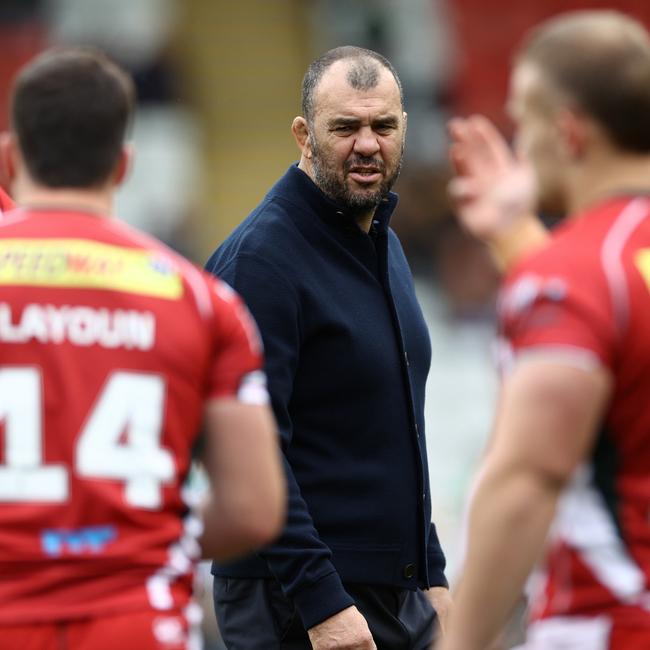 Could Lebanon, and former Wallabies, coach Michael Cheika head to the NRL? Picture: Michael Steele/Getty Images