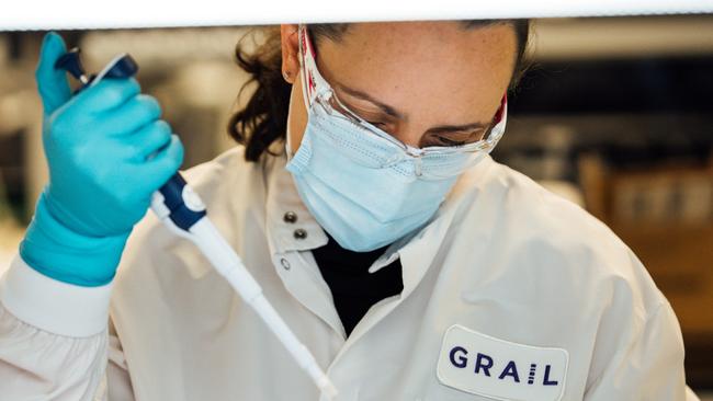 Galleri is a multi-cancer early detection test that can find more than 50 types of cancers through a simple blood draw. Picture: Grail