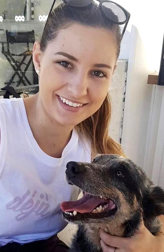 Constable Rachel McCrow and her dog Archie.