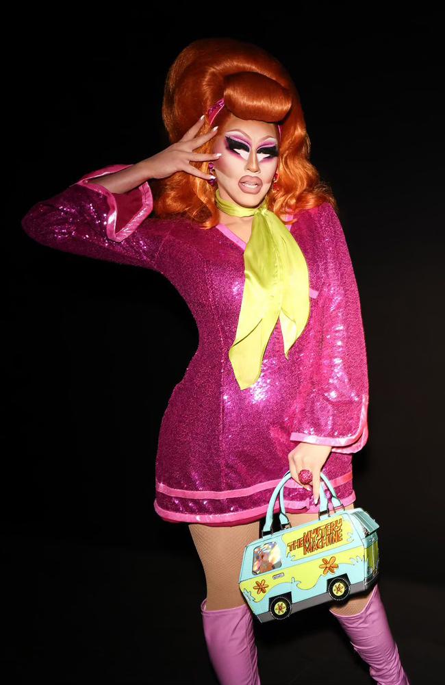 ‘Drag Race’ star Trixie Mattel as Daphne from Scooby Doo. Picture: trixiemattel/Instagram