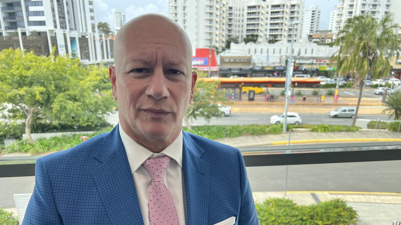 Shadow Minister for Transport and Main Roads Steve Minnikin at Broadbeach on the Gold Coast. Picture: Keith Woods.