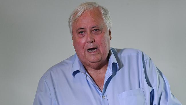 Clive Palmer’s border dispute with WA dates back to May. Picture: Lyndon Mechielsen