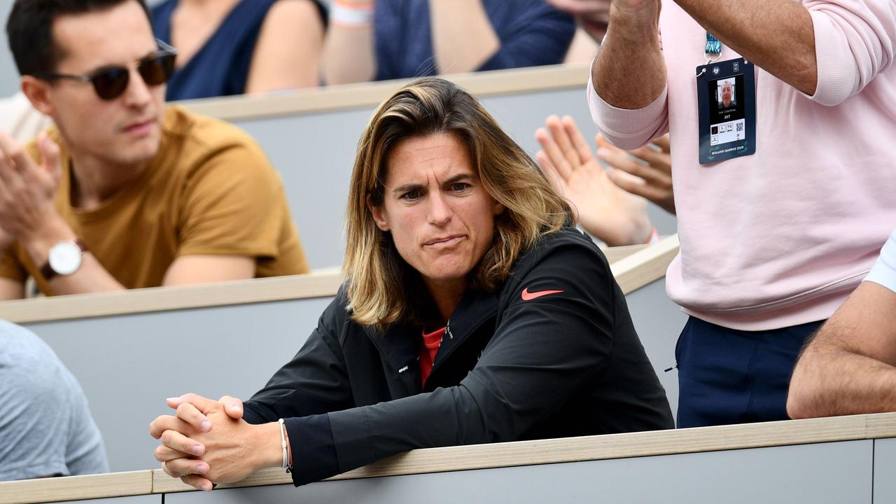 Amelie Mauresmo caused a stir with her comments. (Photo by Martin BUREAU / AFP)