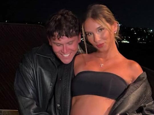 X Factor star Jai Waetford is expecting his first child after his pregnancy announcement New Year’s Day. Picture: Instagram @jaiwaetford,