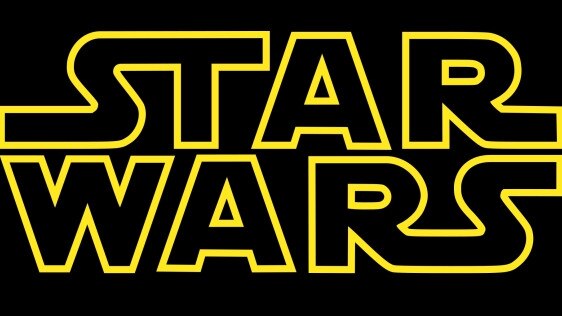 The Star Wars franchise logo.