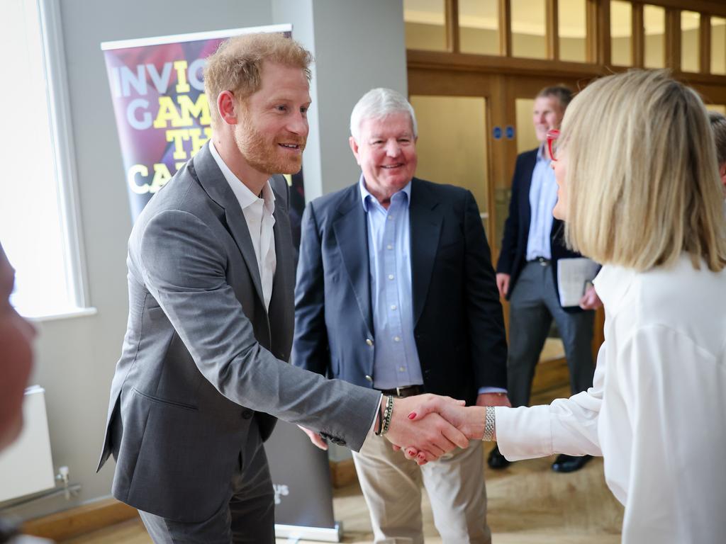 Prince Harry at an event marking 10 years since the inaugural Invictus Games in London 2014. (Photo by Chris Jackson/Getty Images for The Invictus Games Foundation)