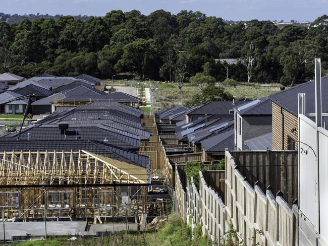 New housing development in Melbourne suburbs