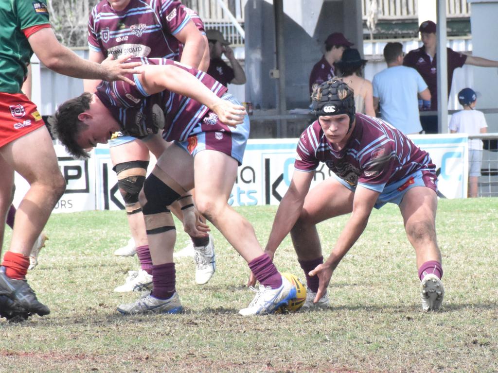 Hooker Owen Pattie scored the Capras’ opening try.