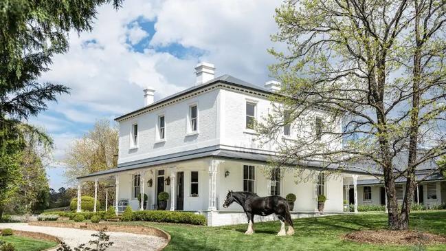 Rosedale Farm was designed by Australia’s leading interior stylist Steve Cordony. Picture: Tom Ferguson Photography