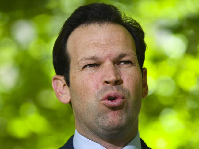 Resources Minister Matt Canavan. Picture: AAP