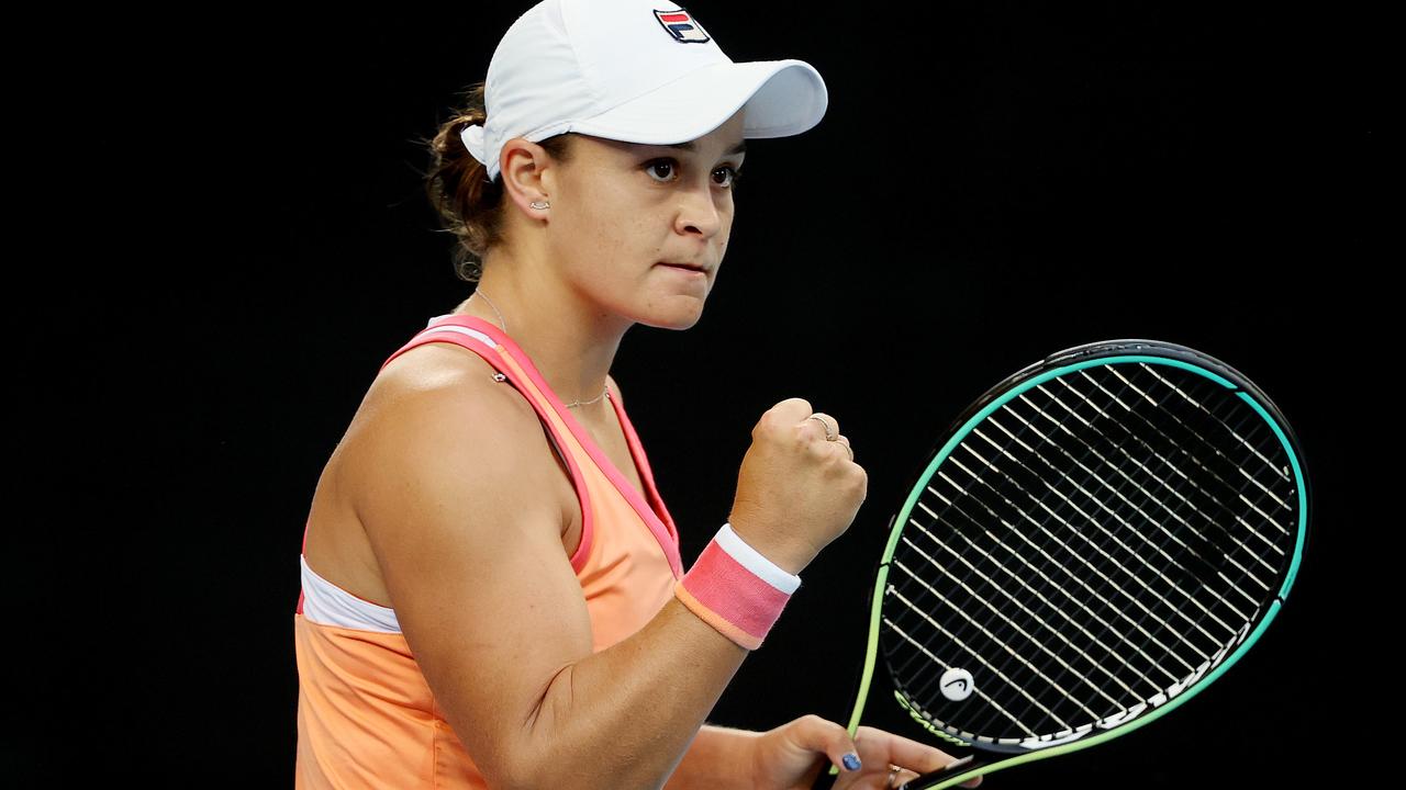 Ash Barty is hunting a second grand slam title.