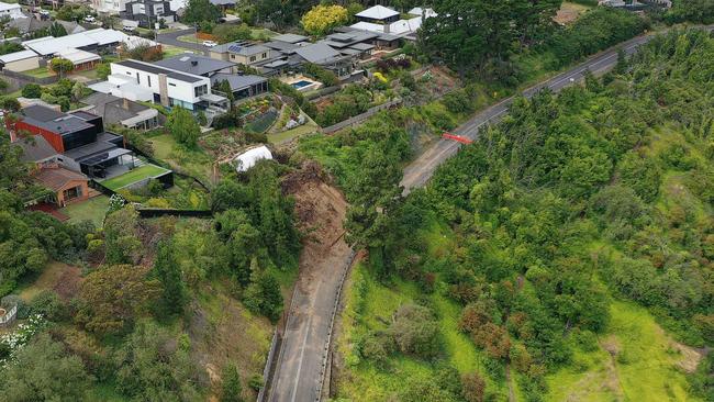 Detours are still in place. Picture: Alan Barber