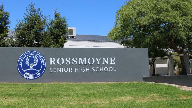 Rossmoyne Senior High School . Picture: https://www.rossmoyneshs.wa.edu.au/