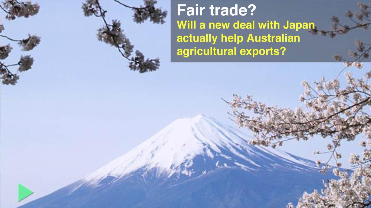 Has Australia struck a fair deal with Japan?