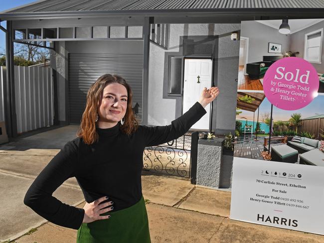 17/07/20 - Aimee Thatcher bought her new Ethelton home within a week of it hitting the market. Picture: Tom Huntley