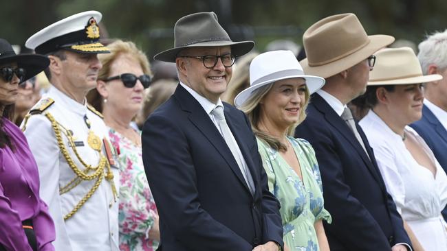 Anthony Albanese says Australia is a model of harmony and unity presented to the rest of the world amid global conflict and upheaval, urging all citizens to “cherish and celebrate” the nation’s story.