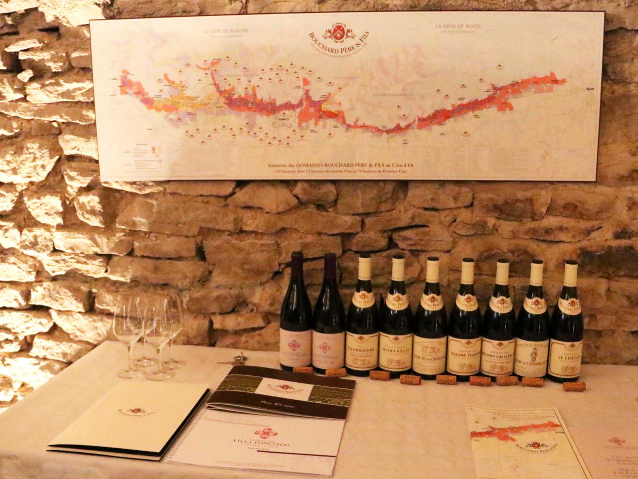 Supplied Travel Burgundy, France. Wine tasting at Bouchard Pere et Fils in Beaune