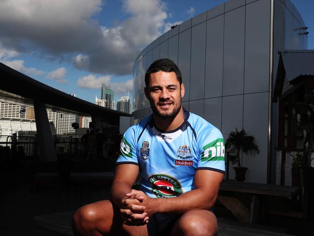 NSW's Jarryd Hayne divided opinion during his days in Origin. Picture: Brett Costello