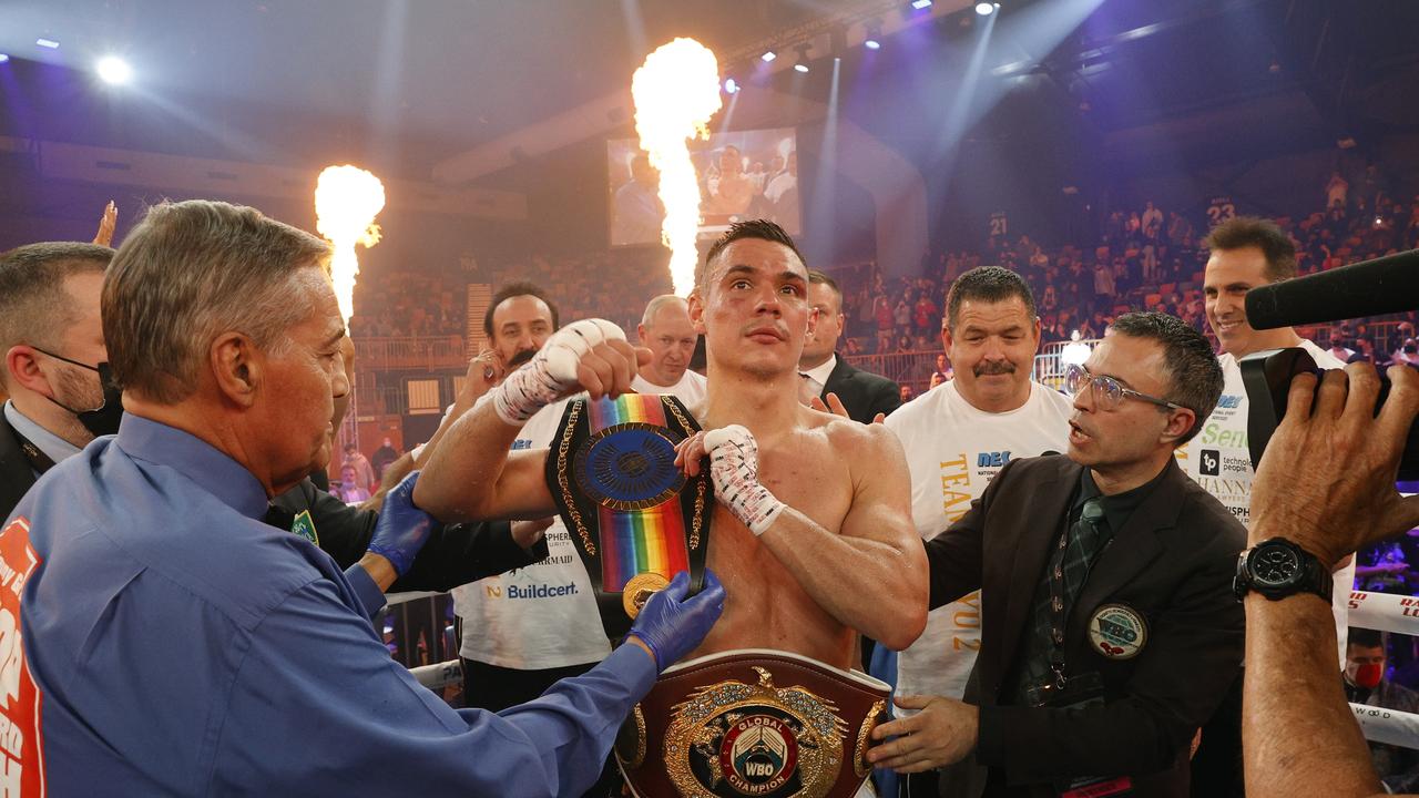 Tim Tszyu has received a massive boost after being made the mandatory challenger for a world title belt.