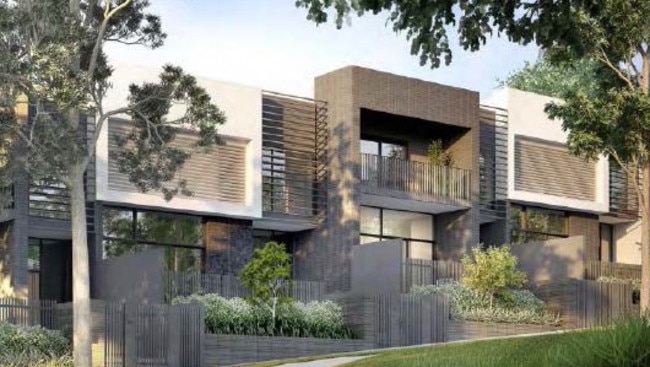 A concept image of a two-storey house as part of Mirvac's proposal for Coonara Ave, West Pennant Hills.