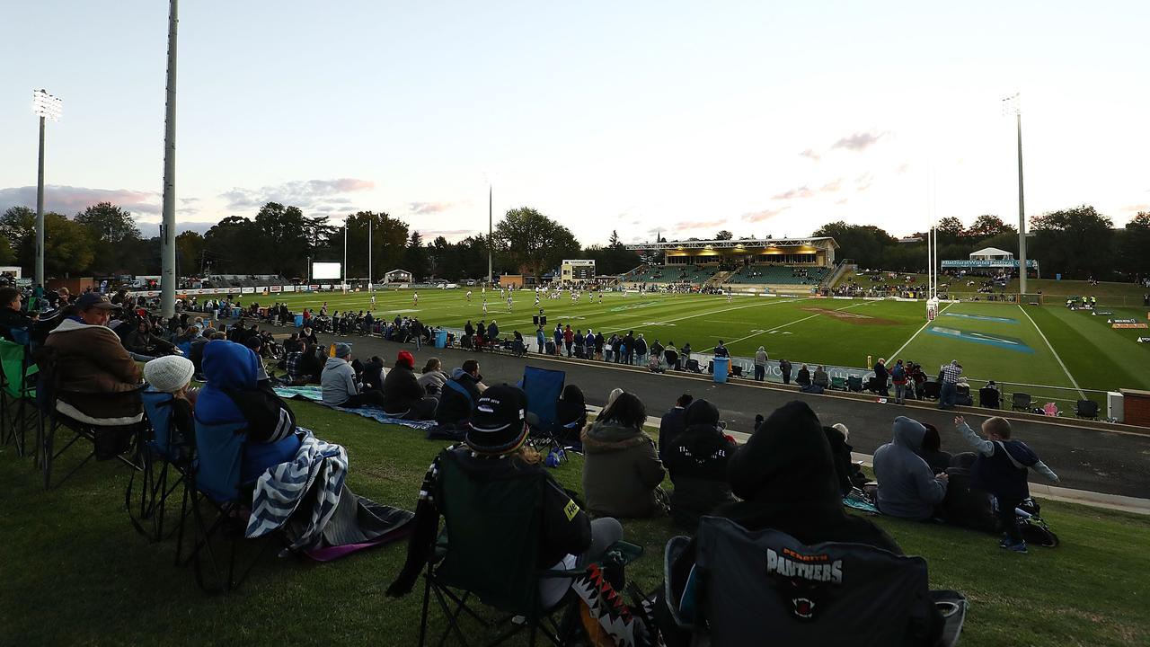 Penrith will play their round-eight NRL match against Manly in Bathurst. Picture: Mark Metcalfe/Getty Images